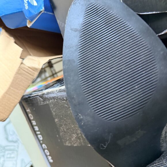 Torrid Shimmering Silver Heeled Boots - Picture 11 of 11